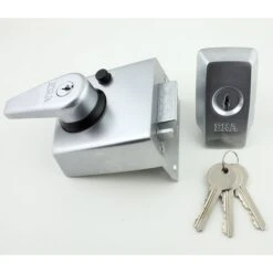 ERA High Security British Standard BS3621 Rated - Night Latch With Ant-Thrust - Satin Chrome