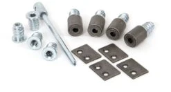 19mm Sash Stops - Sliding Sash Windows Locks - Pack Of 4 - Antique Pewter