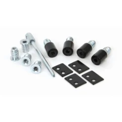 19mm Sash Stops - Sliding Sash Windows Locks - Pack Of 4 - Black
