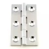 Small Polished Chrome Cabinet Hinges - 50mm X 28mm