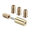 29mm Sash Stops - Sliding Sash Windows Locks - Polished Brass (Lacquered) - Pack Of 2