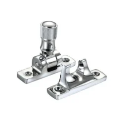 Brighton Pattern Sash Fastener - Polished Chrome