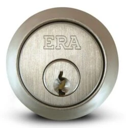 6 Pin Rim Cylinder To Suit Standard Yale Style Night Latch Locks - Satin Chrome