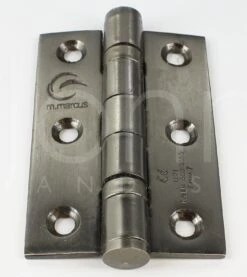 Ball Bearing Hinges - 76mm X 50mm - Matt Bronze (Lacquered)