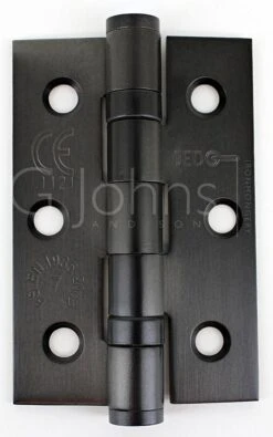 Ball Bearing Hinges - 76mm X 50mm X 2mm - Dark Bronze (Powder Coated)