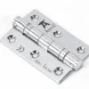 Ball Bearing Hinges - 76mm X 53mm - Polished Chrome