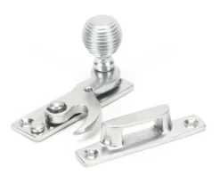 Beehive Hook Pattern Sash Fastener - Satin Chrome