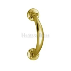 Bow Pull Handle - Polished Brass (Lacquered)