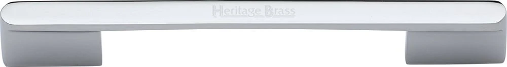 Bridge Design Cabinet Pull Handle - Available In Three Sizes - Polished Chrome