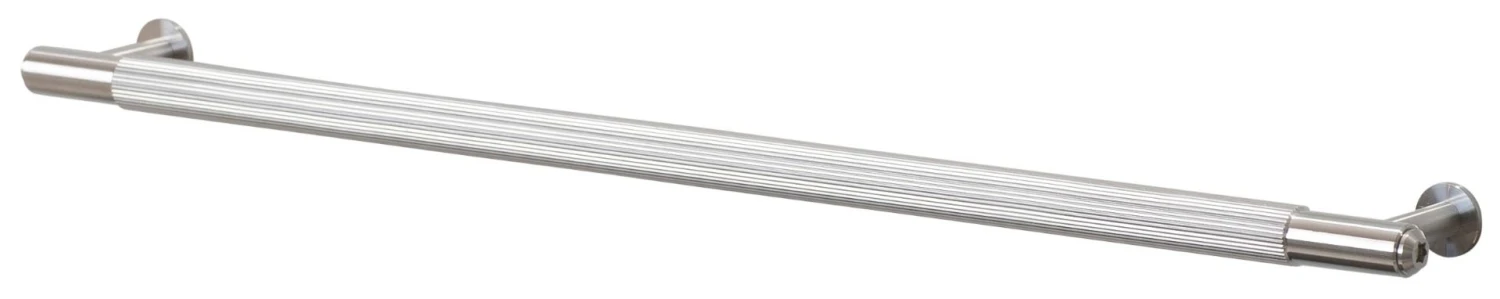 Buster & Punch Linear Pattern Cabinet Pull Bar Handle - Available In Three Sizes - Satin Stainless Steel - Image 3
