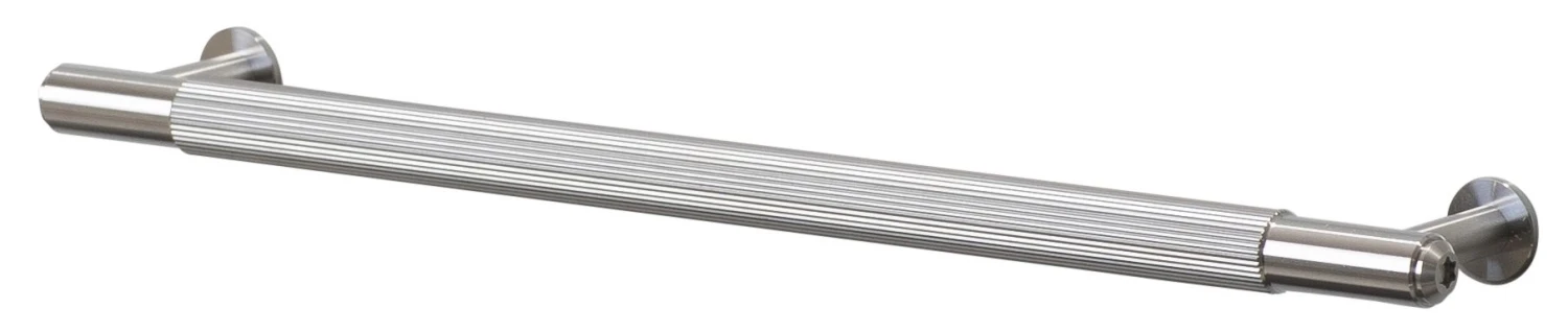 Buster & Punch Linear Pattern Cabinet Pull Bar Handle - Available In Three Sizes - Satin Stainless Steel - Image 2