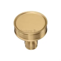 Cupboard Knob - 32mm - Satin Brass (Lacquered)