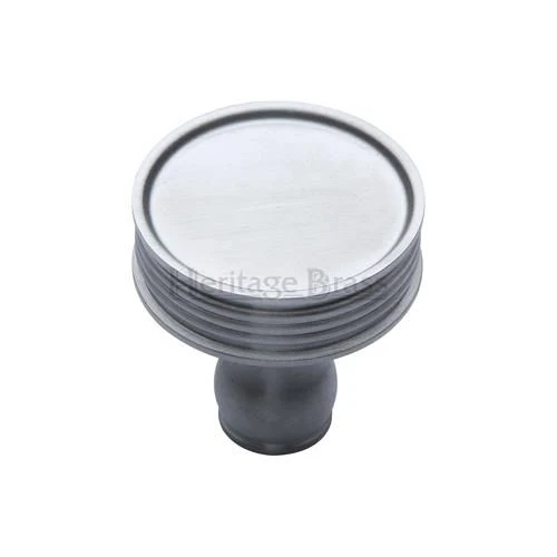 Cupboard Knob - 32mm - Satin Chrome