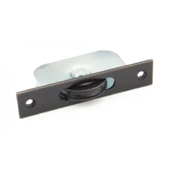 Ball Bearing Pulley - Square Forend - For Sliding Sash Windows Dark Bronze (Lacquered)