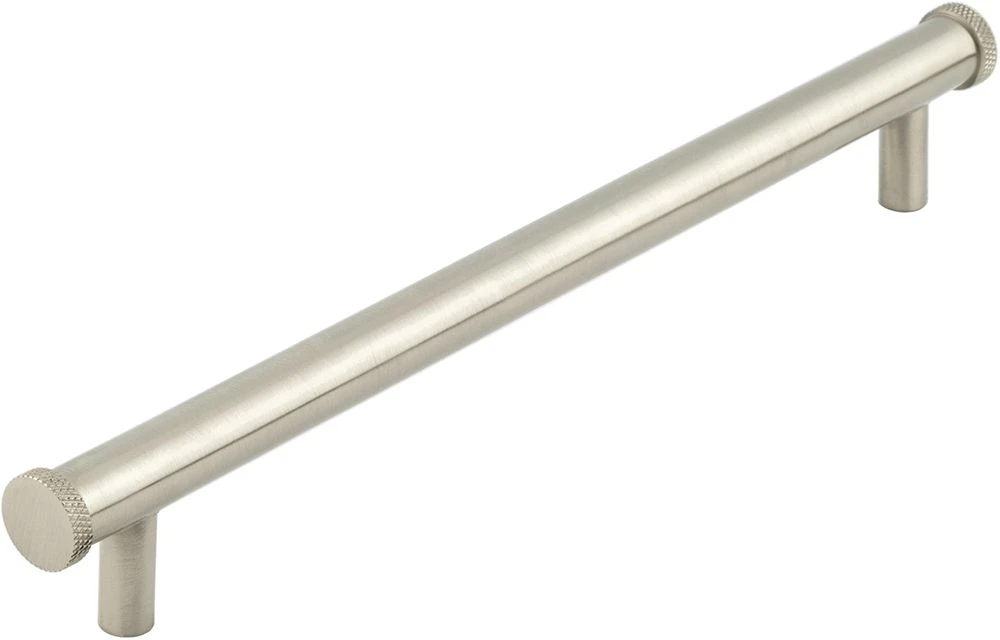 Diamond Knurled T-Bar Cabinet Handle - Available In Two Sizes - Satin Nickel - Image 2