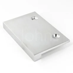 Face Fixing Finger Edge Pull - With Cube Edge Design - Available In 4 Sizes - Satin Chrome