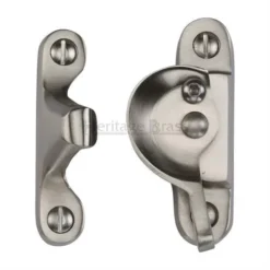 Fitch Pattern Sash Fastener - Satin Nickel