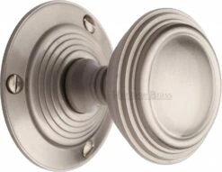 Goodrich Mortice Knobs - Satin Nickel