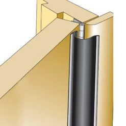 Heavy Duty Finger Protector Hinge Guard - For Pull Side (Knuckle Side) Fitting - 1950mm Length