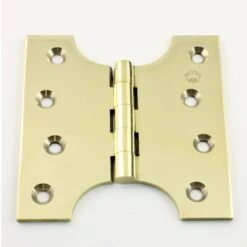Parliament Projection Hinges - Polished Brass (Lacquered) - 102mm X 102mm / 102mm X 127mm / 102mm X 152mm