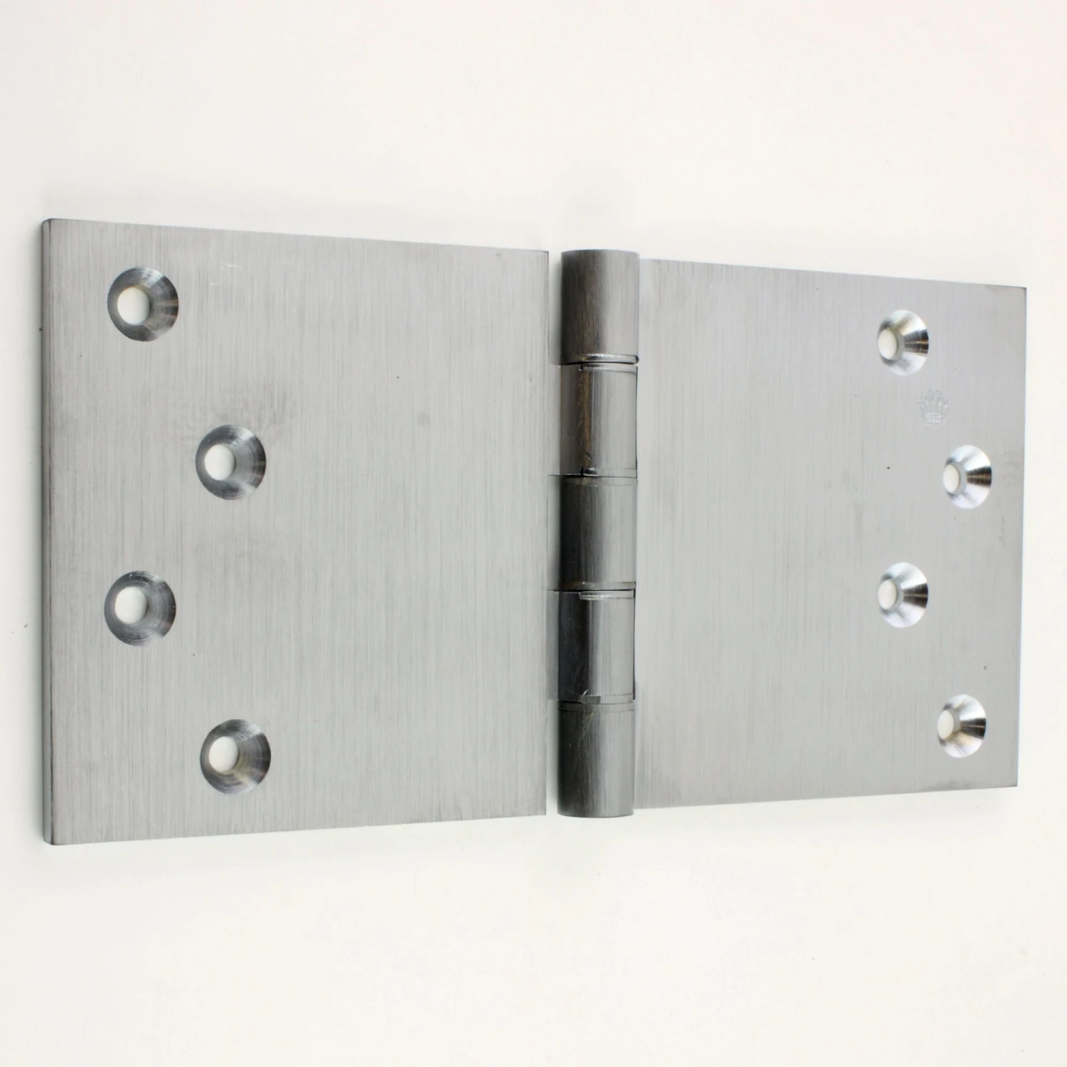 Broad Butt Projection Hinges - Satin Chrome - Available In Four Sizes - Image 3