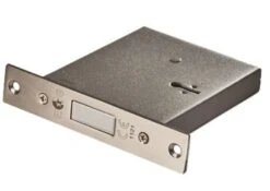 FB2 London Fire Brigade Dead Lock - FD30 / FD60 Fire Rated - CE / UKCA Marked - Satin Stainless Steel