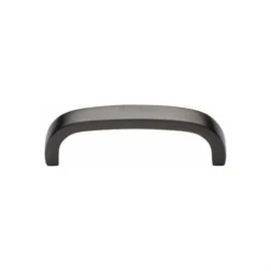 Flat D Shape Cabinet Pull Handles - Available In Three Sizes - Matt Bronze (Lacquered)