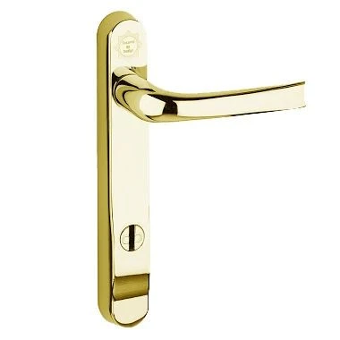 Multi Point Door Handles - TS007 2 Star Rated - 92mm Euro Centres - 122mm Bolt Centres - PVD Gold