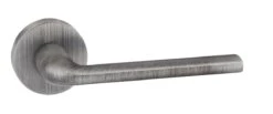 Milly Round Rose Lever Handles - Urban Graphite