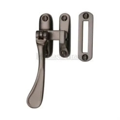 Mortice & Hook Plate Casement Fastener - Matt Bronze (Lacquered)
