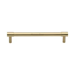 Phoenix Design Cabinet Pull Handle - Available In Three Sizes - Satin Brass (Lacquered)