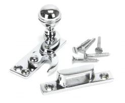 Prestbury Hook Pattern Sash Fastener - Polished Chrome