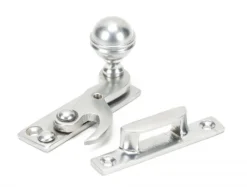 Prestbury Hook Pattern Sash Fastener - Satin Chrome
