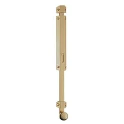 Surface Mounted Slide Bolts - Extended Design - Architectural Range - Polished Brass (Lacquered)