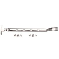 Heavy Architectural Quality - Spoon End Design Window Stay - Polished Chrome