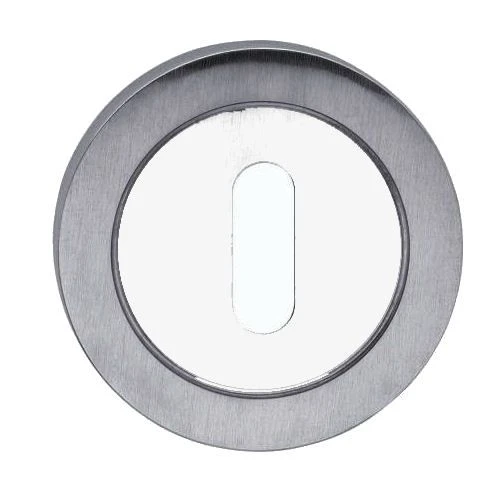 Modena Door Handles - Dual Finish Satin & Polished Chrome - Suitable For Use With FD30 / FD60 Fire Doors - Image 4