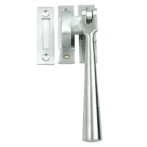 Modern Tapered Design Window Fastener - Satin Chrome