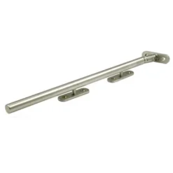 Modern Tubular Design Casement Window Stay - 254mm - Satin Stainless Steel