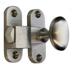 Throw Over Catch Suitable For Sliding Or Folding Doors - Satin Chrome