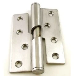 Rising Butt Hinges - 102mm X 76mm - Satin Stainless Steel