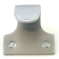 Grooved Ring Pattern Sliding Sash Window Lift - Satin Chrome