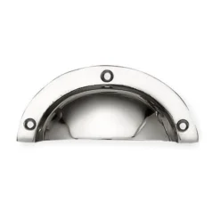 Half Moon Shaped Cup Handle - Polished Chrome