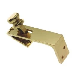 Counter Flap Catch - Polished Brass (Lacquered)