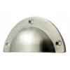 Half Moon Shaped Cup Handle - Brushed Satin Chrome