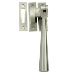 Modern Tapered Design Window Fastener - Satin Nickel