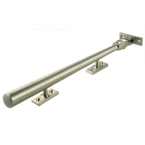 Modern Tapered Design Window Stays - Satin Nickel