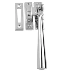 Modern Tapered Design Window Fastener - Polished Chrome