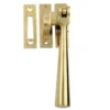 Julietta Modern Tapered Design Window Fastener - Polished Brass (Lacquered)