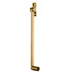 Pivoting Roller Stay For Fanlight Windows - Polished Brass (Lacquered)