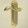 Lisboa Lever Suite - Dual Finish - Satin Nickel & Gold